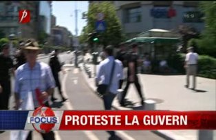 Protest la guvern