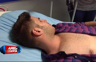 VIDEO / Un tanar de 22 de ani, cu dureri groaznice, a ajuns de urgenta la spital. Diagnosticul a fost neasteptat