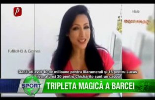 Tripleta magică a Barcei