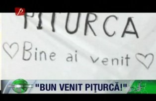"Bun venit Piţurcă!"