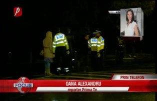 Politist calcat de masina