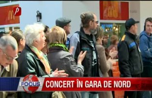 Concert in gara de nord