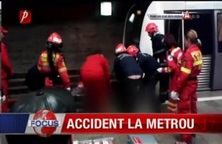 Accident la metrou