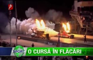 O cursă în flăcări