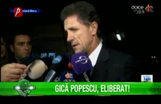 Gică Popescu, eliberat!