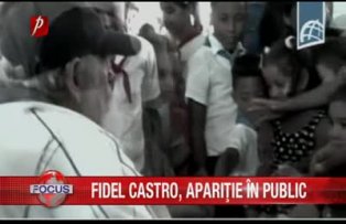 Fidel Castro, apariţie în public