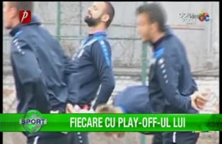 Fiecare cu play-off-ul lui