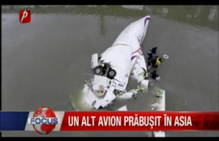 Un alt avion prabusit in Asia