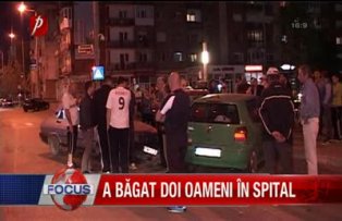 A bagat doi oameni in spital