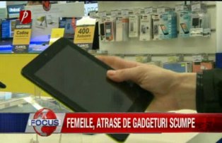 Femeile atrase de gadgeturi scumpe