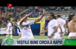 Veştile bune circulă Rapid