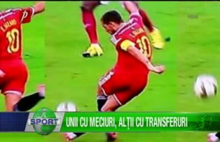 Unii cu meciuri, alţii cu transferuri