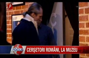 Cersetori Romani la muzeu