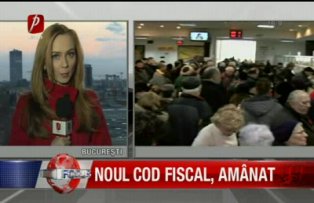 Noul cod fical, amanat