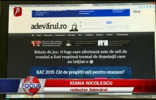 Teste on-line pentru Bacalaureat