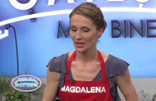 VIDED / Magdalena a dat-o in bara. Ce a spus Horia Virlan despre preparatul concurentei de la "Mama mea gateste mai bine"