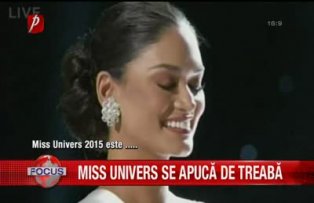 Miss univers se apuca de treaba