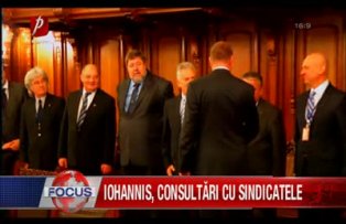 Iohannis consultari cu sindicatele