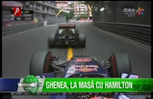 Ghenea, la masă cu Hamilton