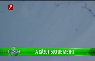 A căzut de la 500 de metri