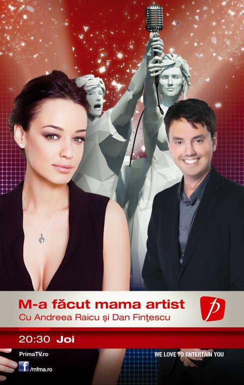 Emisiunea „M-a făcut mama artist”, difuzată de Prima TV, a fost cumpărată de BBC