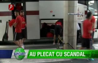 Au plecat cu scandal