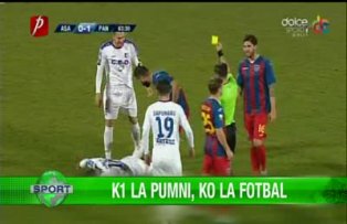 K1 la pumni, KO la fotbal