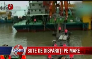 Sute de disparuti pe mare