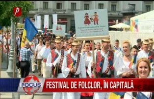 Festival de folclor in capitala
