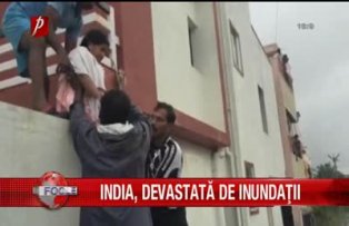 India devastata de inundatii