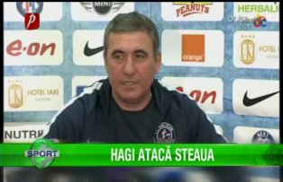 Hagi atacă Steaua