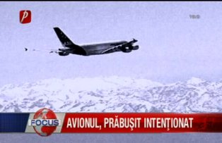 Avion prabusit intentionat