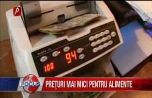Preturi mai mici pentru alimente