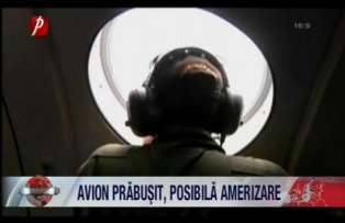 Avion prabusit posibila amerizare