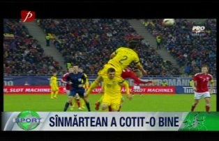 Sînmărtean a cotit-o bine