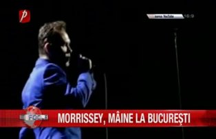 Morrissey maine la Bucuresti