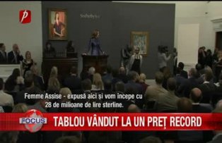 Tablou vandut la un pret record