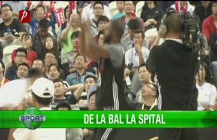 De la bal la spital