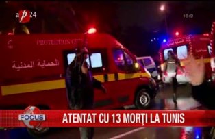 Atentat cu 13 morti in Tunis