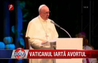 Vaticanul iartă avortul