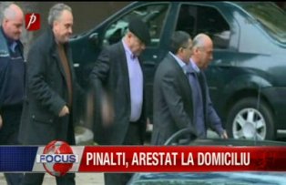 Pinalti arestat la domiciliu