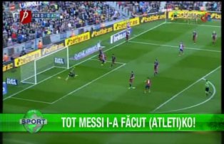 Tot Messi i-a făcut (Atleti)KO!
