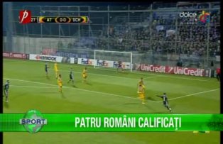 Patru români calificaţi