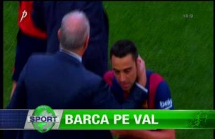 Barca pe val