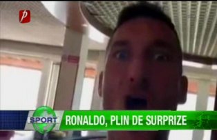 Ronaldo, plin de surprize