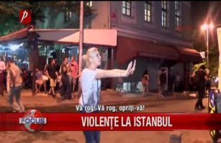 Violente la Istanbul