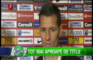 Tot mai aproape de titlu