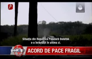 Acord de pace fragil