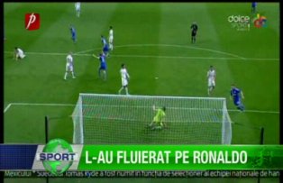 L-au fluierat pe Ronaldo