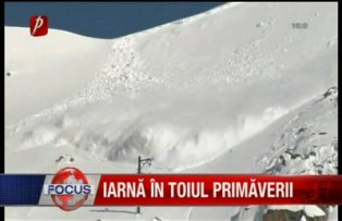 Iarna in toiul primaverii